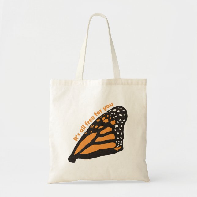 Butterfly Tote Bag (Front)
