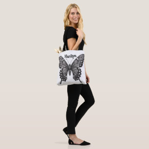 Butterfly Tote Bag, Cute Butterfly Bag
