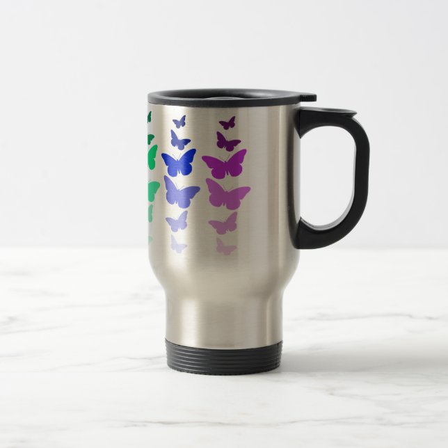 Butterfly Travel Mug (Right)