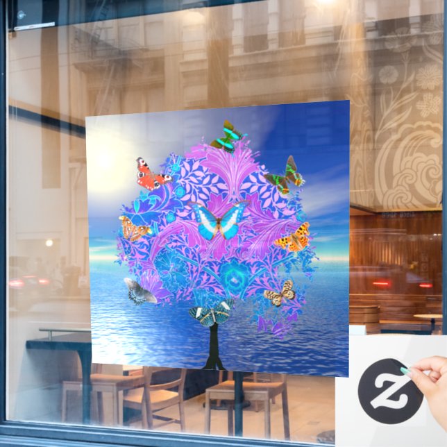 Butterfly Tree  (Cafe Window)