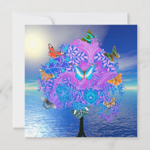Butterfly Tree  Card