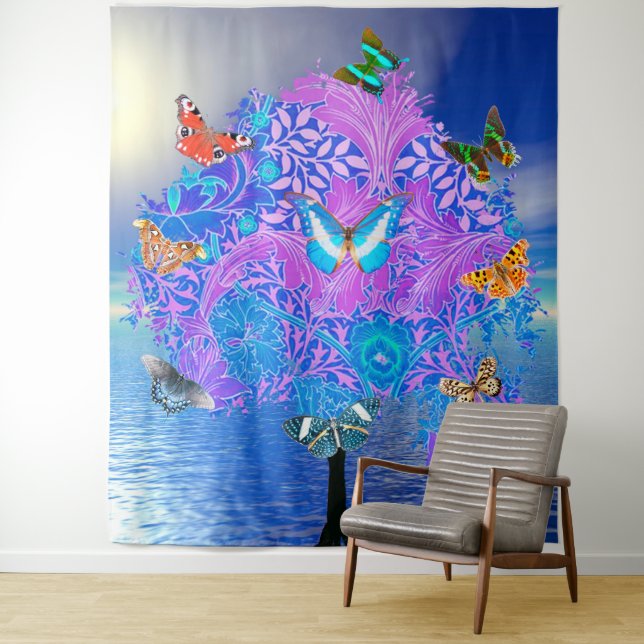 Butterfly Tree Tapestry (In Situ)