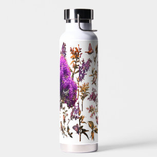 Butterfly Tree Water Bottle – Minimal Floral