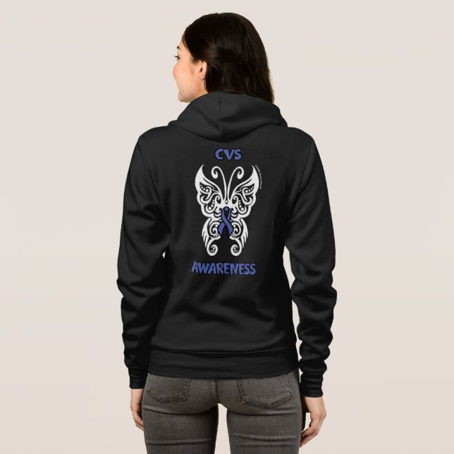 Butterfly/Tribal...CVS Hoodie (Back Full)