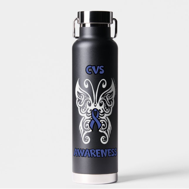 Butterfly/Tribal...CVS Water Bottle (Front)