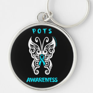 Butterfly/Tribal...POTS Keychain