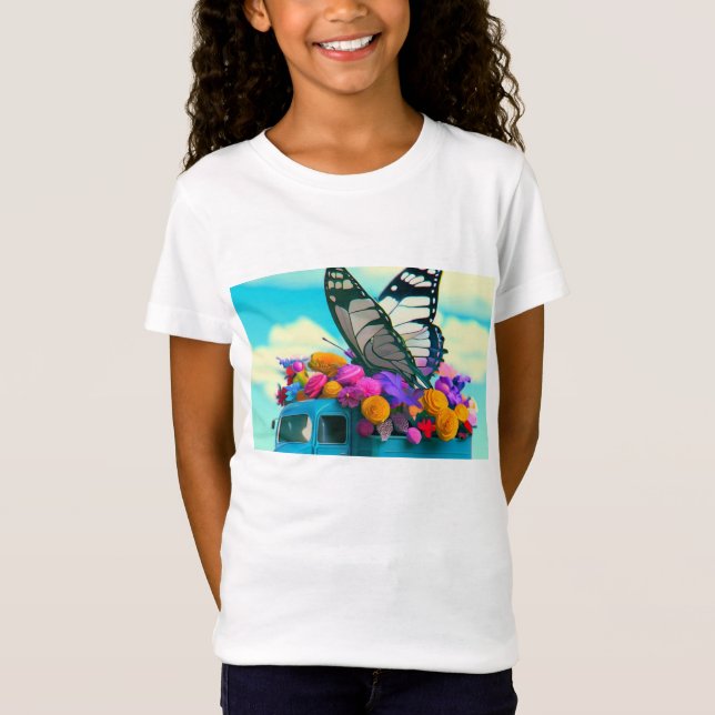 Butterfly Truck T-Shirt (Front)
