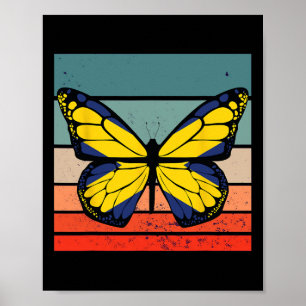 Butterfly Ukraine Wings National Symbol Elegance D Poster