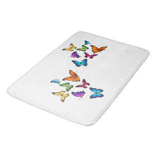 "Butterfly" Unique Bath Math Mat