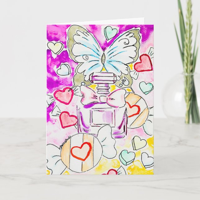 Butterfly Valentine Card (Front)