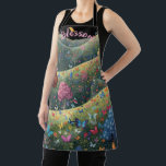 Butterfly Valley Apron<br><div class="desc">Beautiful hills and valleys of butterflies in flight</div>