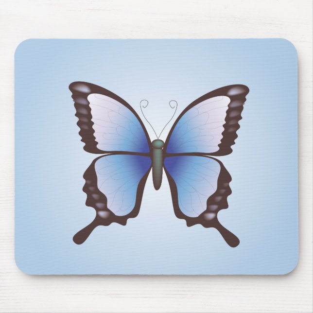 Butterfly: Vector Illustration: Mousepad (Front)