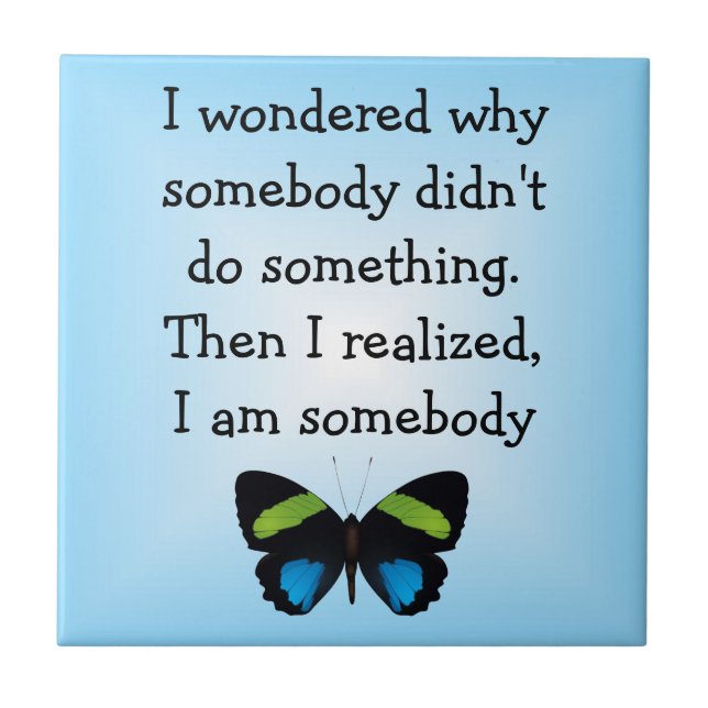 Butterfly Verse Tile (Front)