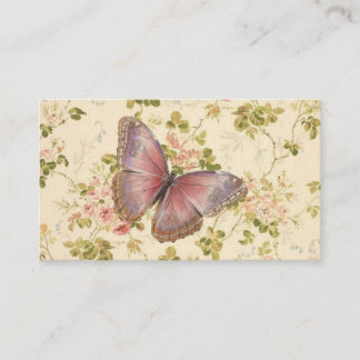 Butterfly & Vines Personalised Shabby Chic Cards