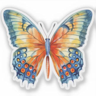 Butterfly vinyl sticker