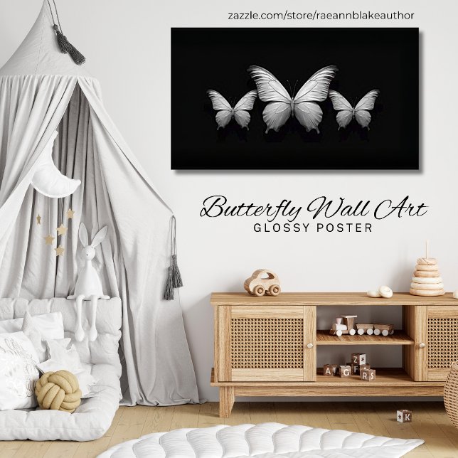 Butterfly Wall Art Glossy Poster (Creator Uploaded)