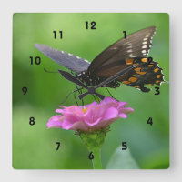 Butterfly Wall Clock