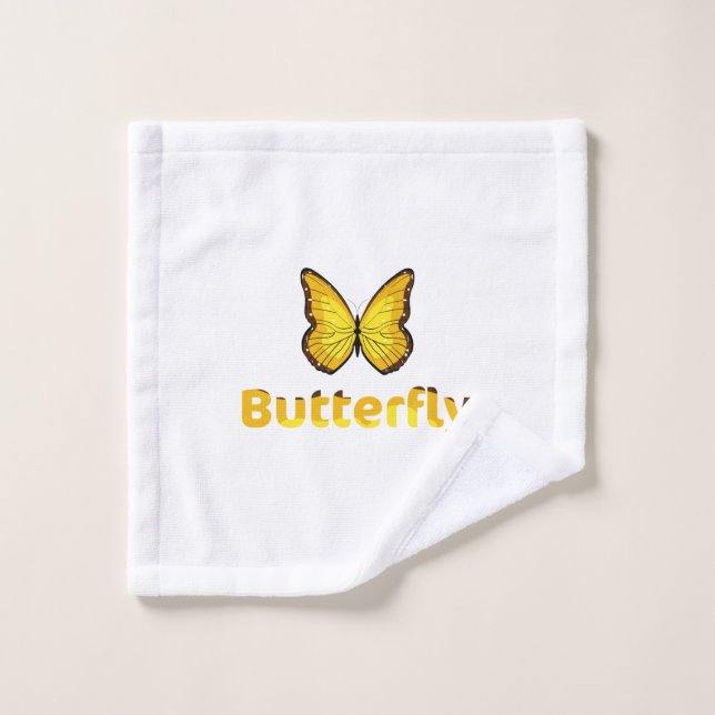 Butterfly Wash Cloth (Wash Cloth)