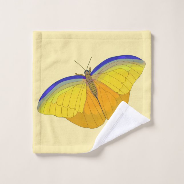 Butterfly Washcloth Wash Cloth (Wash Cloth)