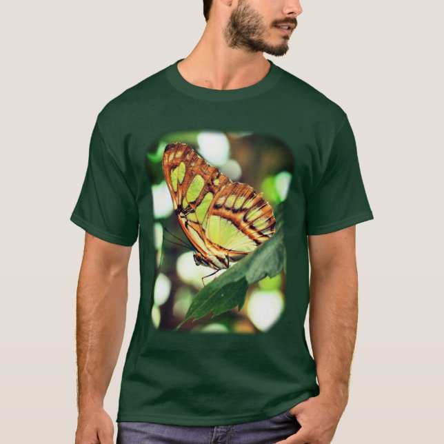 Butterfly Watching Nature  T-Shirt (Front)