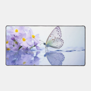 Butterfly Water Nature Serene Tranquil Desk Mat