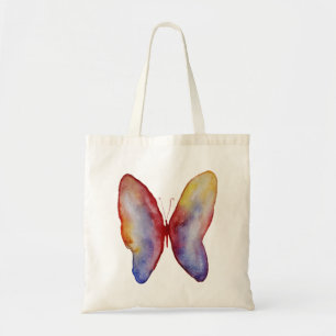 Butterfly Watercolor Art Budget Tote Bag