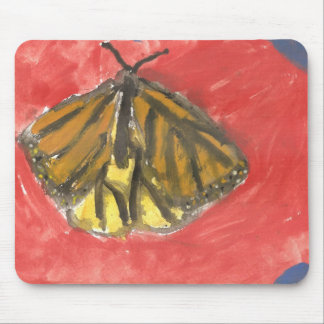 Butterfly Watercolor Mouse Pad
