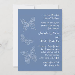 Butterfly Wedding Invitation