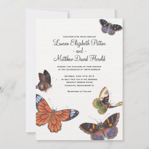 Butterfly Wedding Invitation