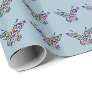 Butterfly Whispers COLOR CHANGE ~ Wrapping Paper