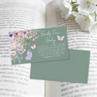 Butterfly Wildflower Books For Baby Shower