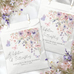 Butterfly Wildflower Bridal Shower Favour Bags<br><div class="desc">A Lifetime of Butterflies Bridal Shower Party Favor Bag. Add a whimsical and romantic touch to your celebration with this charming party favor bag, featuring the design beautifully displayed on the front. Created for an “A Lifetime of Butterflies” themed bridal shower, the artwork showcases a soft arrangement of watercolor wildflowers...</div>
