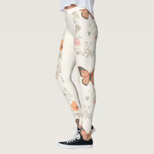 Butterfly Wildflower Leggings