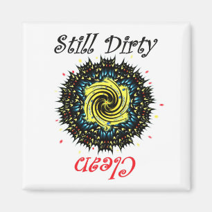 Butterfly Wing Abstract Dishwasher Magnet