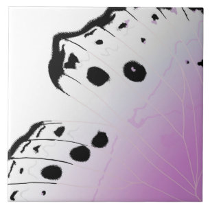 Butterfly Wing - Mother of Pearl Throw Pillow Tile