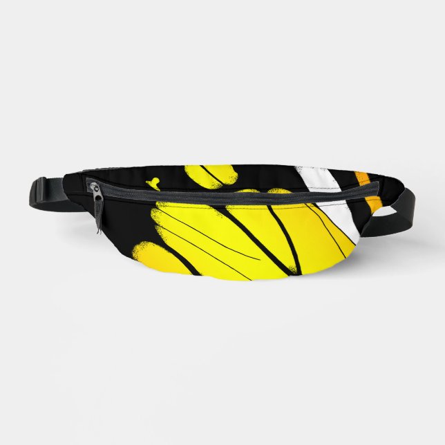 Butterfly Wing - Orange Gull Bum Bags (Front)