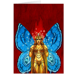 Butterfly Winged Fairy Card