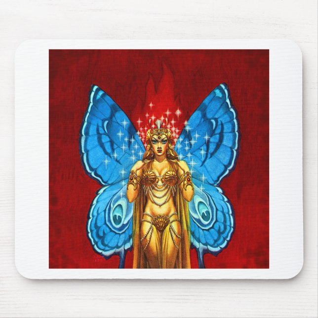 Butterfly Winged Fairy Mousepad (Front)
