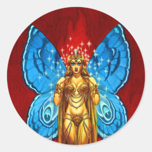 Butterfly Winged Fairy Sticker