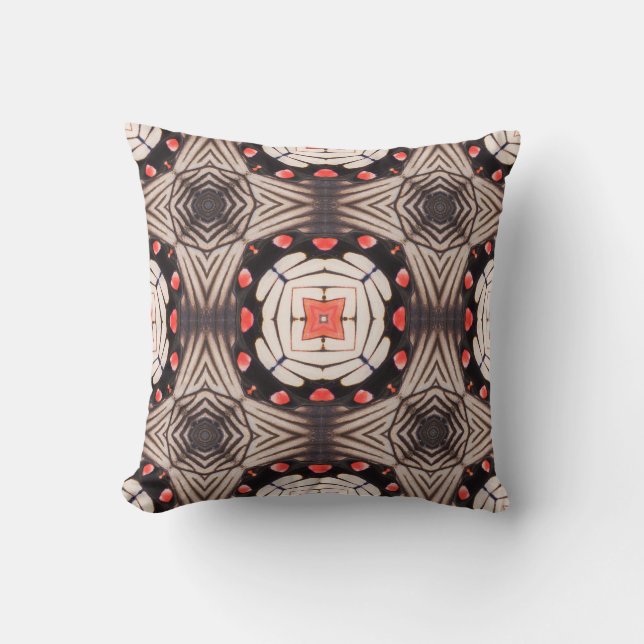 Butterfly Wings: Beautiful Seamless Pattern Cushion (Front)
