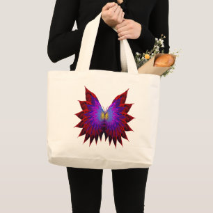 Butterfly Wings Large Tote Bag
