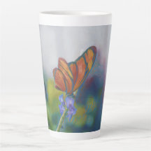 Butterfly Wings Latte Mug