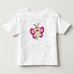 Butterfly with Costume Toddler T-Shirt