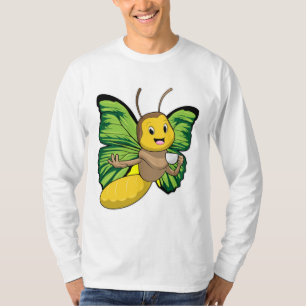 Butterfly with Cup of Coffee T-Shirt