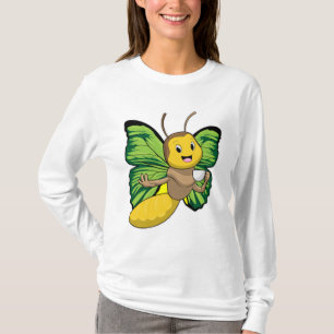 Butterfly with Cup of Coffee T-Shirt