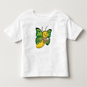 Butterfly with Cup of Coffee Toddler T-Shirt