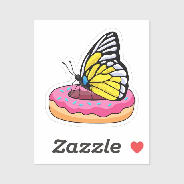 Butterfly with Doughnut (Sheet)