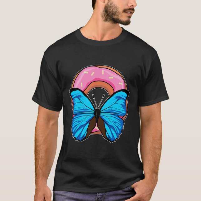 Butterfly with Doughnut T-Shirt (Front)