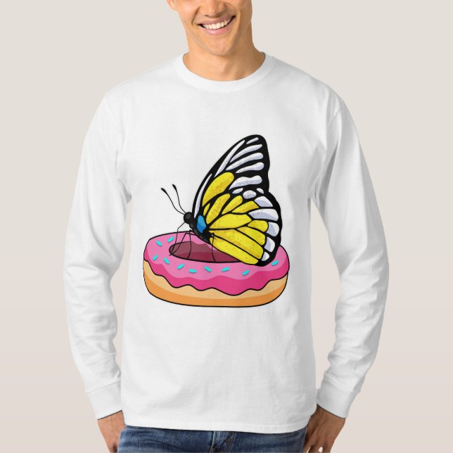 Butterfly with Doughnut T-Shirt (Front)