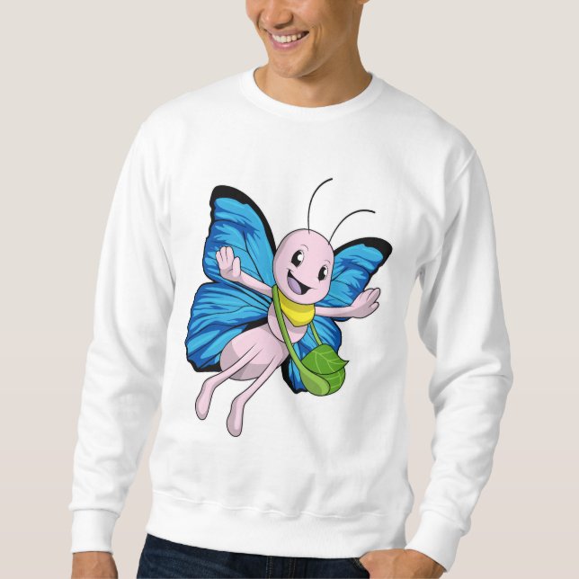 Butterfly with Handbag Sweatshirt (Front)
